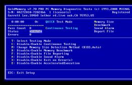 Тест ОЗУ (RAM): проверка оперативной памяти на ошибки Онлайн тест оперативной памяти windows 7